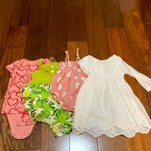 Baby girls one piece outfit